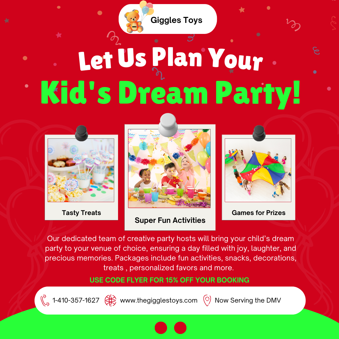 Giggles Party Packages