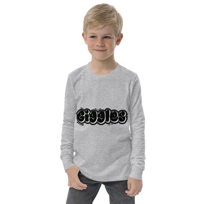 The Official Giggles Long Sleeve Tee - BLK