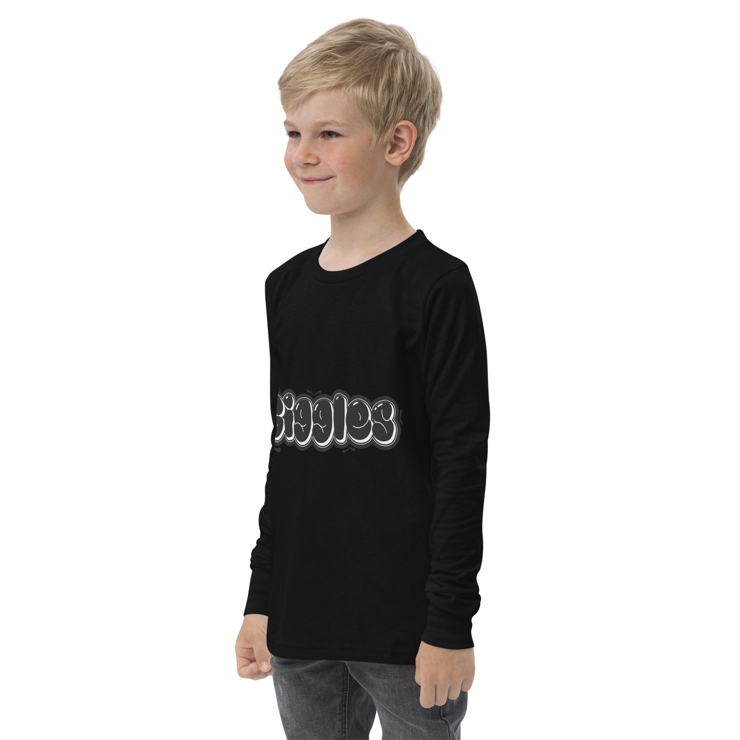 The Official Giggles Long Sleeve Tee - BLK