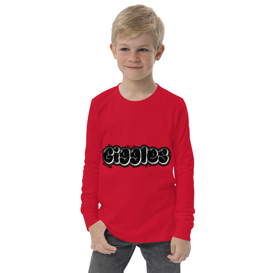 The Official Giggles Long Sleeve Tee - BLK