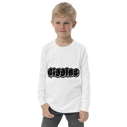 The Official Giggles Long Sleeve Tee - BLK