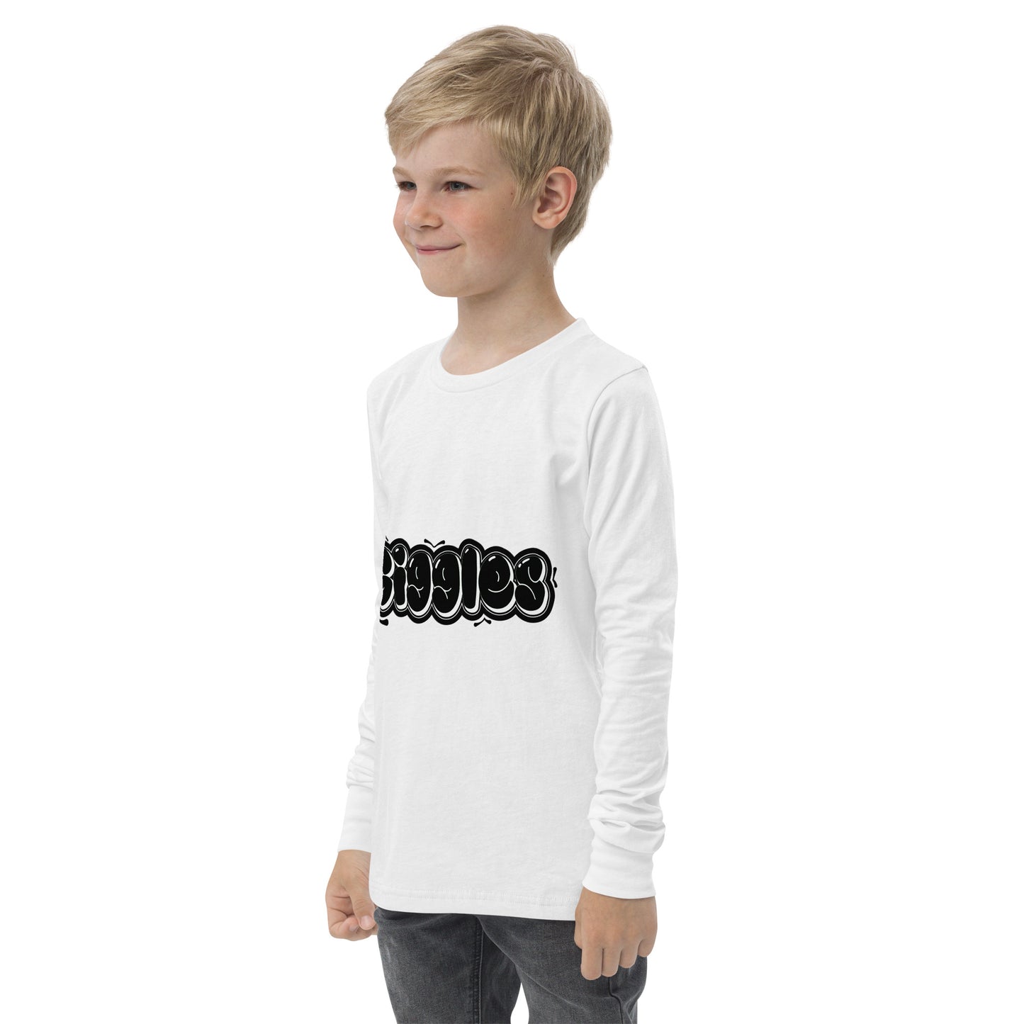 The Official Giggles Long Sleeve Tee - BLK